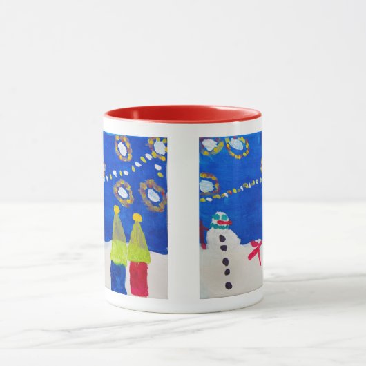 Mug Lumières de vacances (Centre)