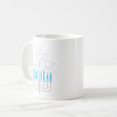 MUG LUMIÈRES HANOUKKA (Devant gauche)