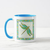 Mug Lumineuse libellule Pastel par Vanna Lam (Gauche)