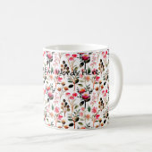 Mug Lumineuse petite fleur aquarelle cadeaux amant de (Devant droit)