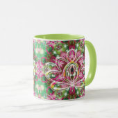 Mug Lumineuse Zen Lotus (Devant droit)