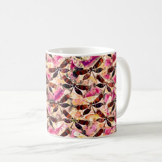 Mug Lumineux libellules (Devant droit)