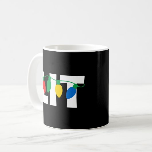 Mug Lumineux Noël (Devant gauche)