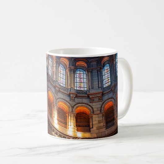Mug Luminosité céleste du dôme (Devant droit)