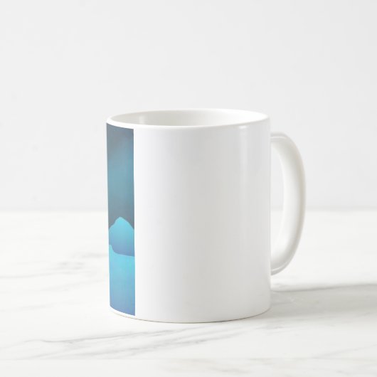 Mug Luminosité de la lune (Devant droit)