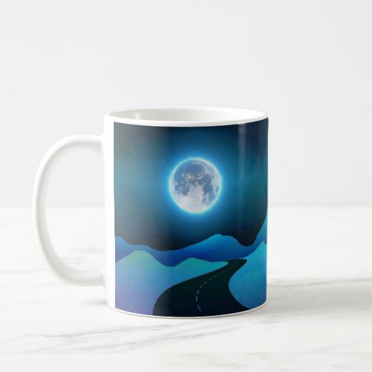 Mug Luminosité de la lune (Gauche)