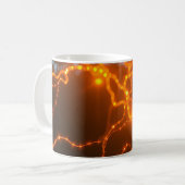 Mug Luminosité neurale : Voies électriques de la lumiè (Devant gauche)