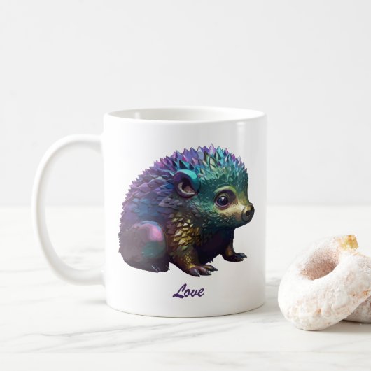 Mug Lumos le hérisson (Avec donut)