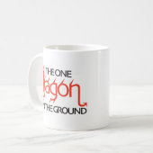 MUG L'UN DRAGON AU SOL (Devant gauche)