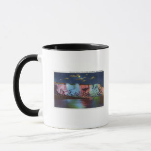 Mug Luna Island Night View New Rainbow Bridge