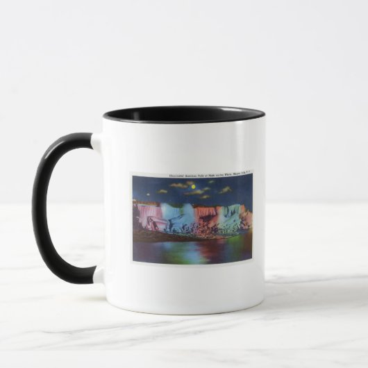 Mug Luna Island Night View New Rainbow Bridge (Gauche)