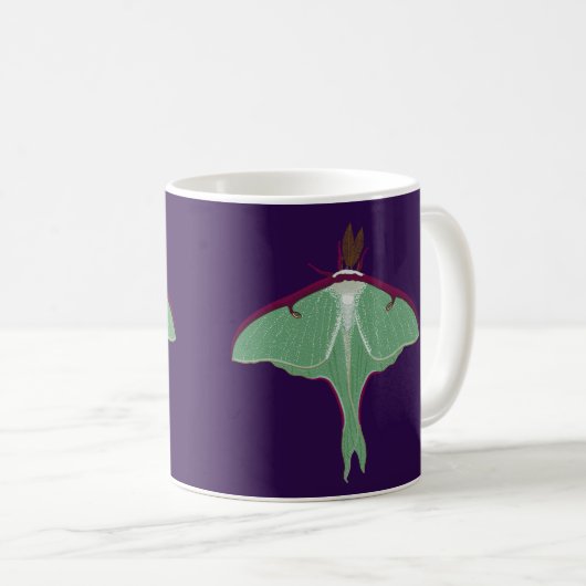 Mug Luna Moth (Devant droit)