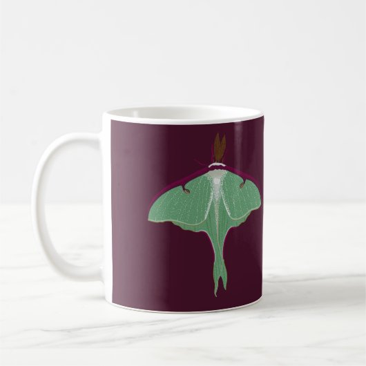 Mug Luna Moth (Gauche)