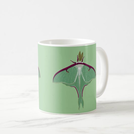 Mug Luna Moth (Devant droit)