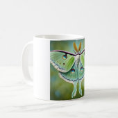 Mug Luna Moth 010824IREF203 - Watercolor (Devant gauche)