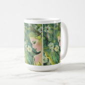 Mug Luna moth, art féerique par Renee Lavoie (Devant droit)