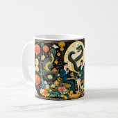 Mug lunaire blanc (Devant gauche)