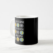 Mug Lunaire Eclipse Solaire Eclipse Apocalypse Espace (Devant gauche)