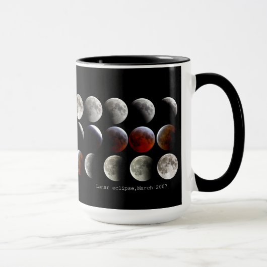 Mug “Lunar eclipse,March 2007” (Droite)