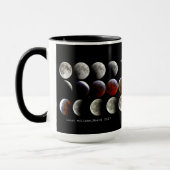Mug “Lunar eclipse,March 2007” (Gauche)