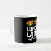 Mug Lunch Lady Off Duty Lunettes de soleil Dernier jou (Devant gauche)