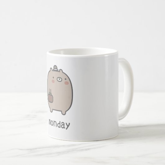 Mug Lundi (Devant droit)