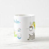 Mug Lundi 2 comiques (Centre)