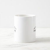 Mug Lundi de maman maniaque, design drôle et moderne d (Centre)
