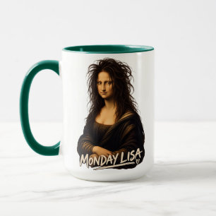 Mug Lundi Lisa Drôle Renaissance Art