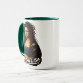 Mug Lundi Lisa Drôle Renaissance Art (Devant gauche)