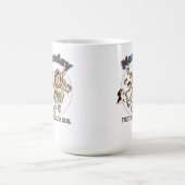Mug Lundi Lutte Spatiale Astronaute Café & Chiot (Centre)