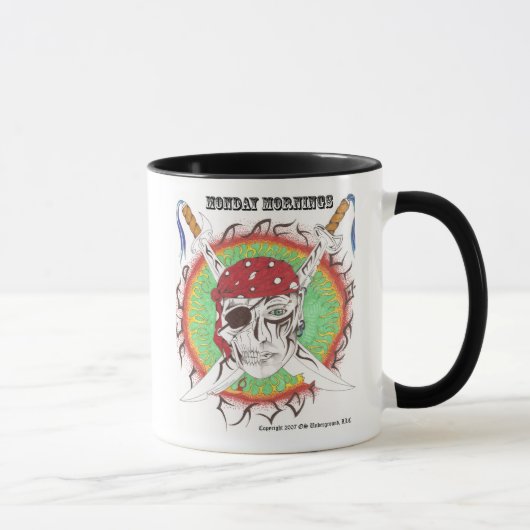 Mug Lundi matin pirate (Droite)