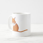 Mug Lundi Matin Visage de chat (Devant gauche)