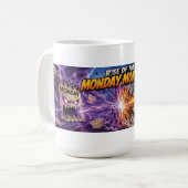 Mug Lundi panoramique monstre – Enforcer d'espresso (Devant gauche)
