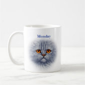 Mug Lundi Vendredi Sad Kitty Happy Kitty (Gauche)