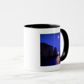 Mug Lune À Dusk | Côte Gaspe de Perce Rock Québec (Devant droit)