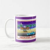 Mug Lune au-dessus de pourpre de Miami (Gauche)