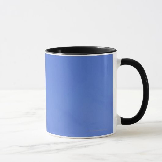 Mug Lune brillamment allumée, silhouette des arbres de (Droite)