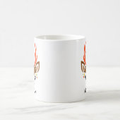 Mug Lune céleste et visage de renne étoile pour les fê (Centre)