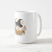 Mug Lune Champignon Ensorcelante - Bohème en Nid d'Abe (Devant droit)