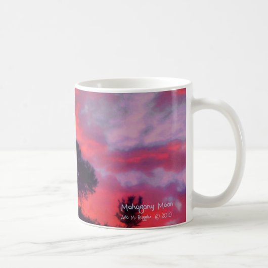 Mug Lune d'acajou (Droite)