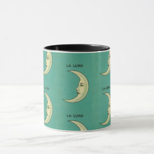 Mug Lune de croissant vintage