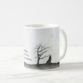 Mug "Lune de loup " (Devant droit)