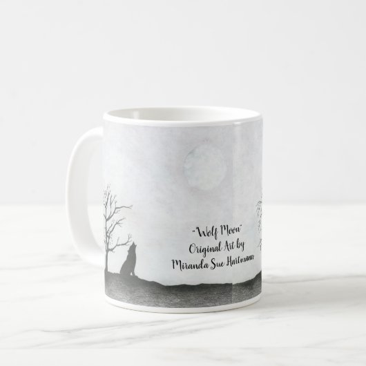 Mug "Lune de loup " (Devant gauche)