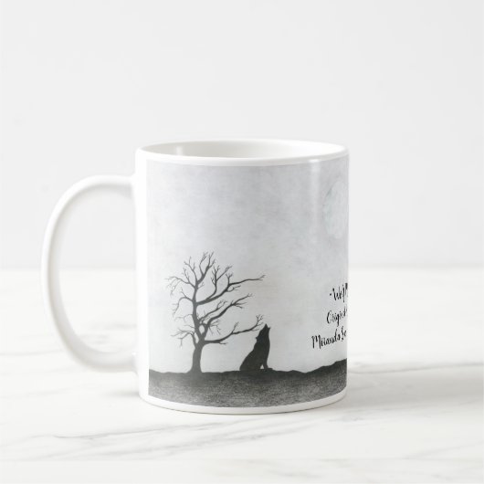 Mug "Lune de loup " (Gauche)