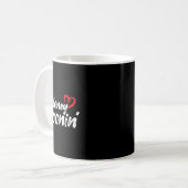 Mug Lune de miel - Mariée Mari Couple Amour Mariage No (Devant gauche)