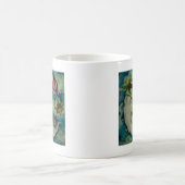 Mug Lune de Père Noël - conception de vacances (Centre)