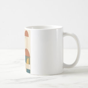 Mug Lune de récolte Bauhaus milieu du XXe siècle géomé