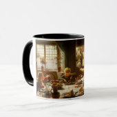 Mug L'une des familles (l'âne étant Fed) (Devant gauche)