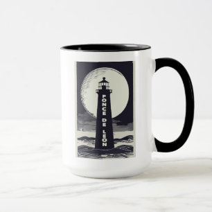 Mug Lune du phare de Ponce De Leon